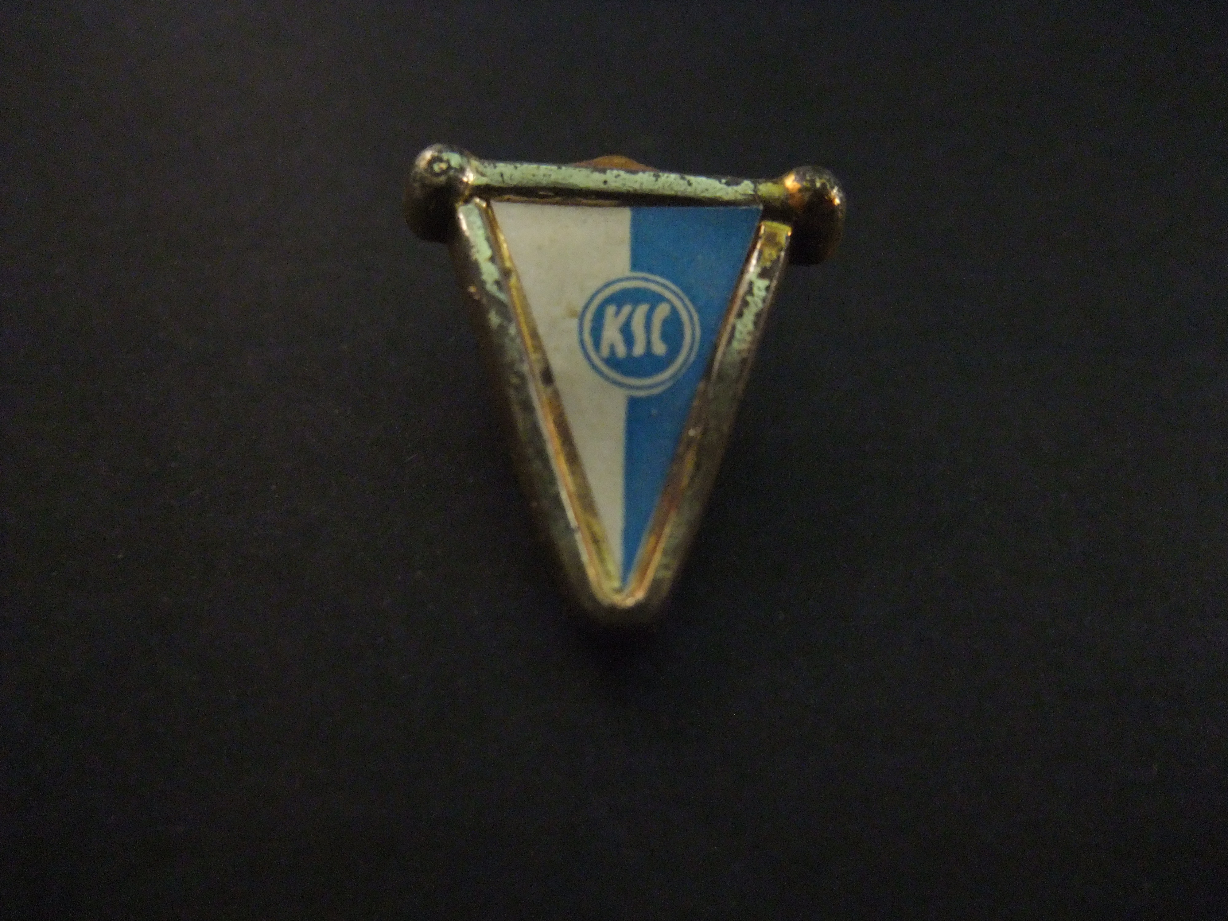 (KSC) Karlsruher SC Duitse voetbalclub logo vaantje